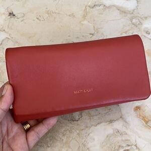 Matt & Nat Vegan Leather Long Zip Around Wallet